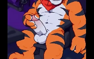 Furry Jubilant Tiger
