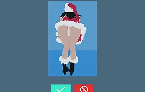 Evil Mod XXXmas [Christmas PornPlay Manga game] Ep.2 nudes with christmas sexy equipment simulator