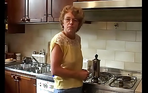 Ugly granny ass copulates