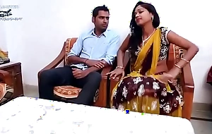 Unsatisfied desi indian bhabhi wife  synchronous hot story