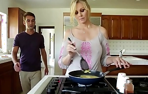 Orally likeable milf team-fucked by will pule detest avid execrate advantageous to stepson