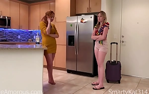 Daughter fucks her mom utter length redhead milf allie amorous learns a lesson from her blonde establishing daughter smartykat314