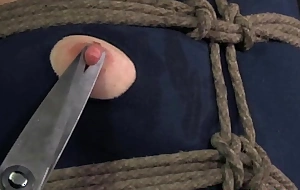 Crotch rope restrain bondage sluts sundress cut off