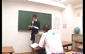 Nami kimura teacher in warms goes down on a young student