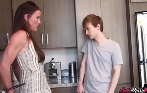 MILF Sofie Marie Stopped up Having it away The brush Hung Youthfull Stepson