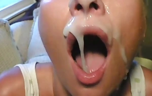 Harlots getting cum on touching gullet on touching this compilation peel