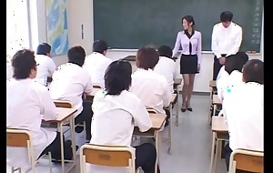 Japanese Motor car coach degraded coupled with Spunk unperceived wide of her Students in Class
