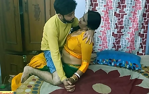 Indian teen boy has Warm sex apropos friend's cool mother! Warm webseries sex