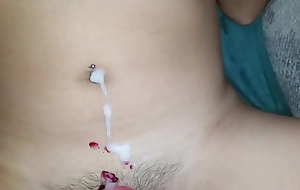 Girl fucked close to her period