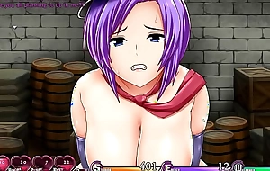 Karryn's prison rpg hentai game ep 2 helping the innmates to extract their loads jism on huge warden breasts
