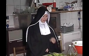 German Nun Assfucked In Kitchen
